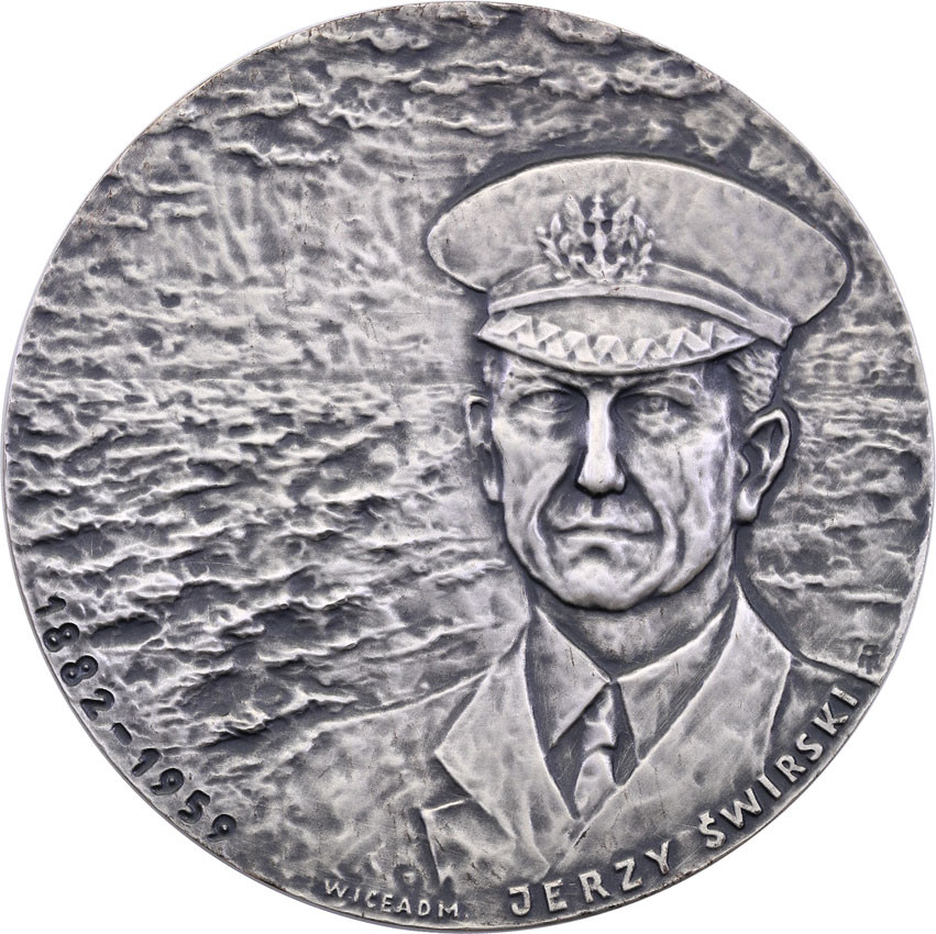 Polska. Medal 1992 MW Jerzy Świrski, SREBRO - Mennica Warszawa